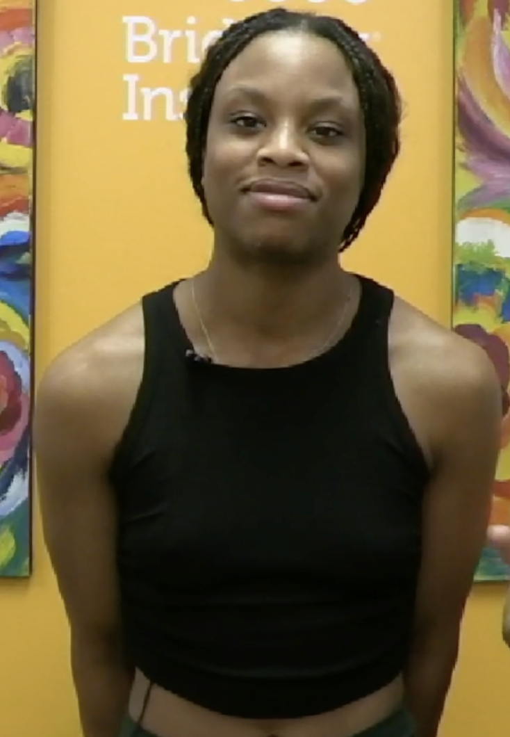 Cara's client, Angelica