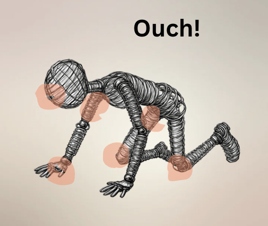 a fall can hurt a lot