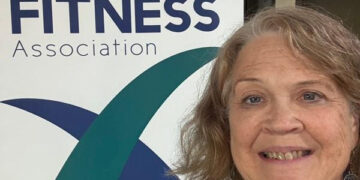 Cara at Medical Fitness Conference