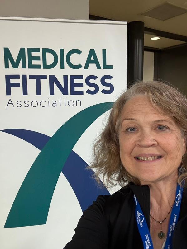 Cara at Medical Fitness Conference