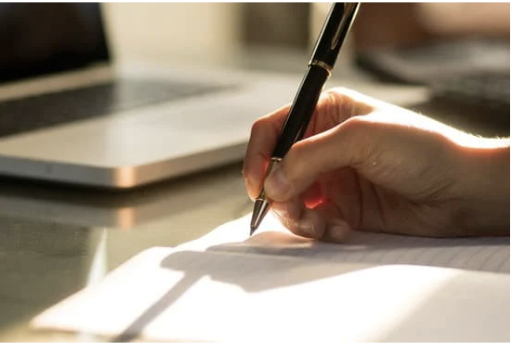 Cara takes a writing class