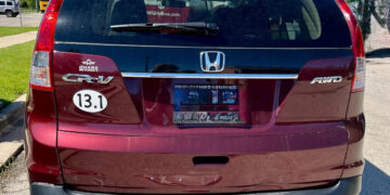 car after rear-end-hit