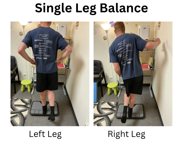 Alex tries balance testing